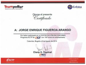 certificado Coaching